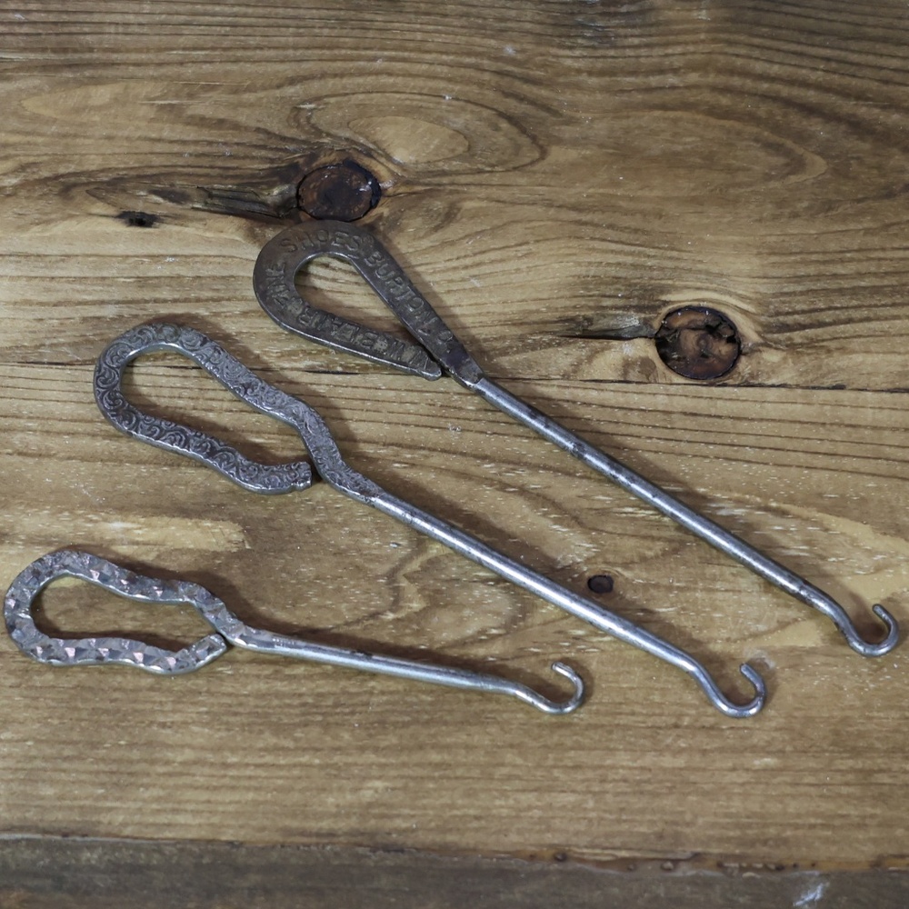 Antique Advertising Dairy Boot Shoe Shop Button Hook tool